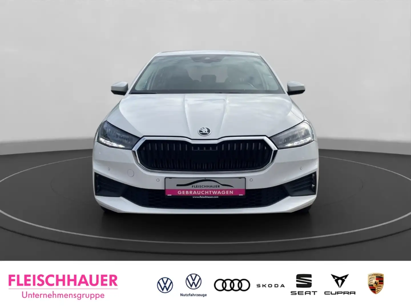 Skoda Fabia Ambition Navi LED Apple CarPlay Android Auto Musik Weiß - 2