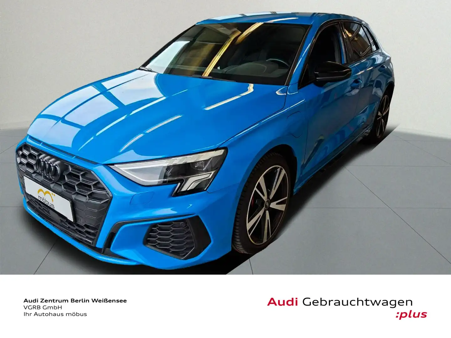 Audi A3 45 TFSI e S-TRO*S-LINE*RFK*VC*LED** Blau - 2