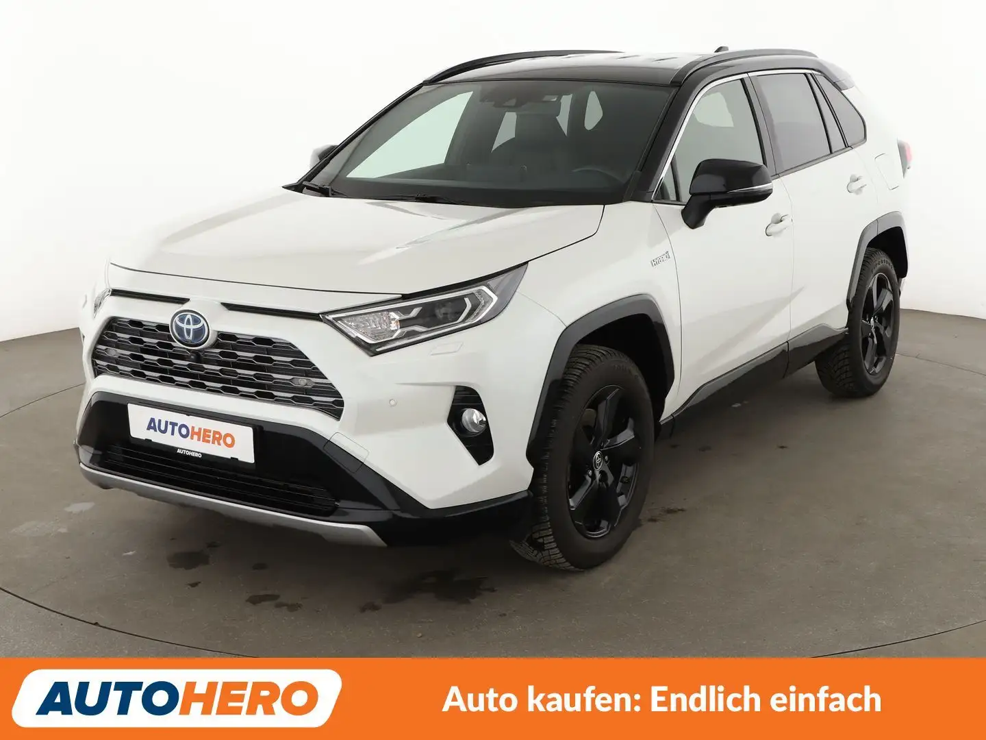 Toyota RAV 4 2.5 Hybrid 4x2 Style Selection Aut.*NAVI*LED*360° Weiß - 1