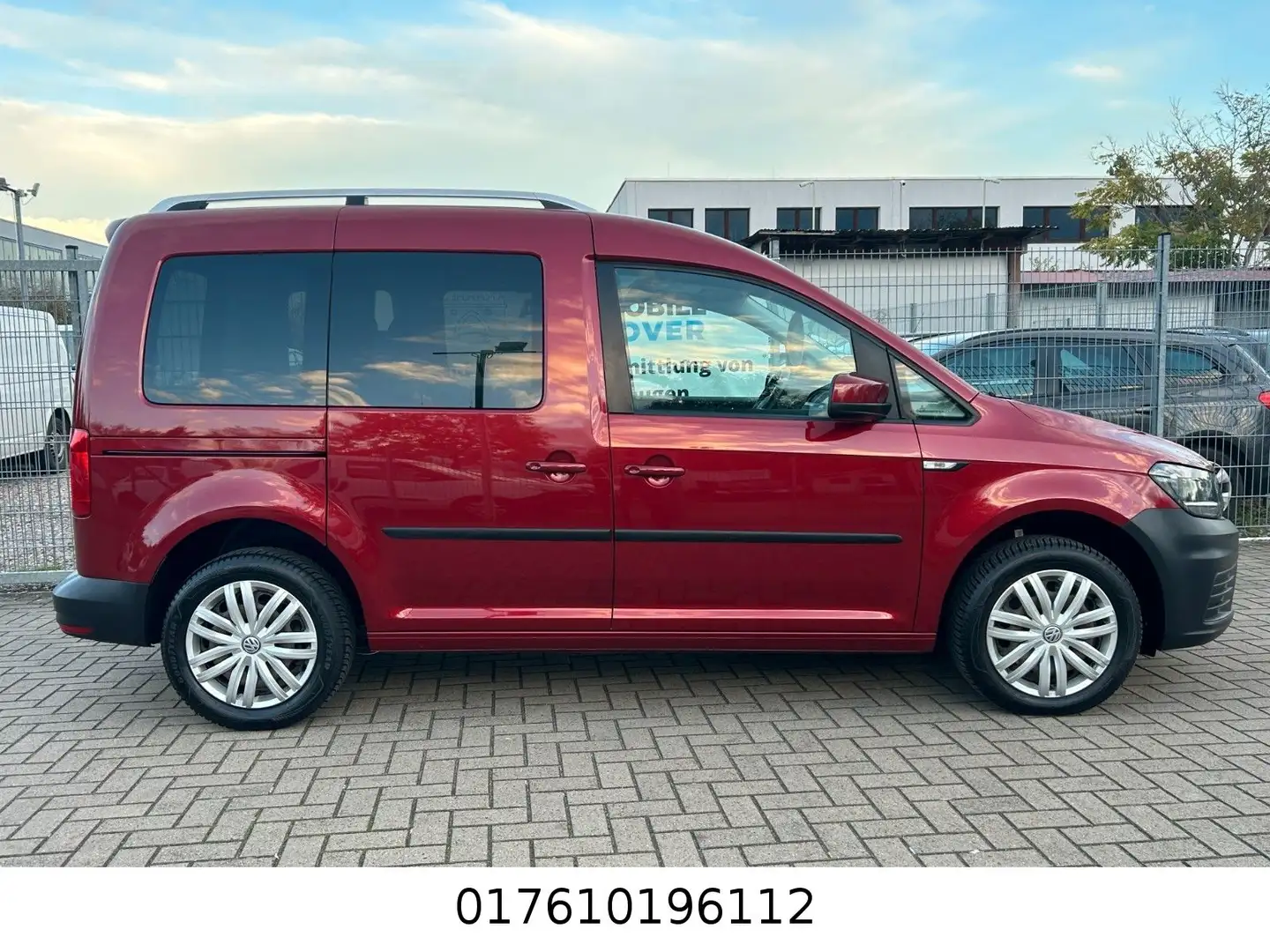 Volkswagen Caddy PKW Trendline BMT Rouge - 2