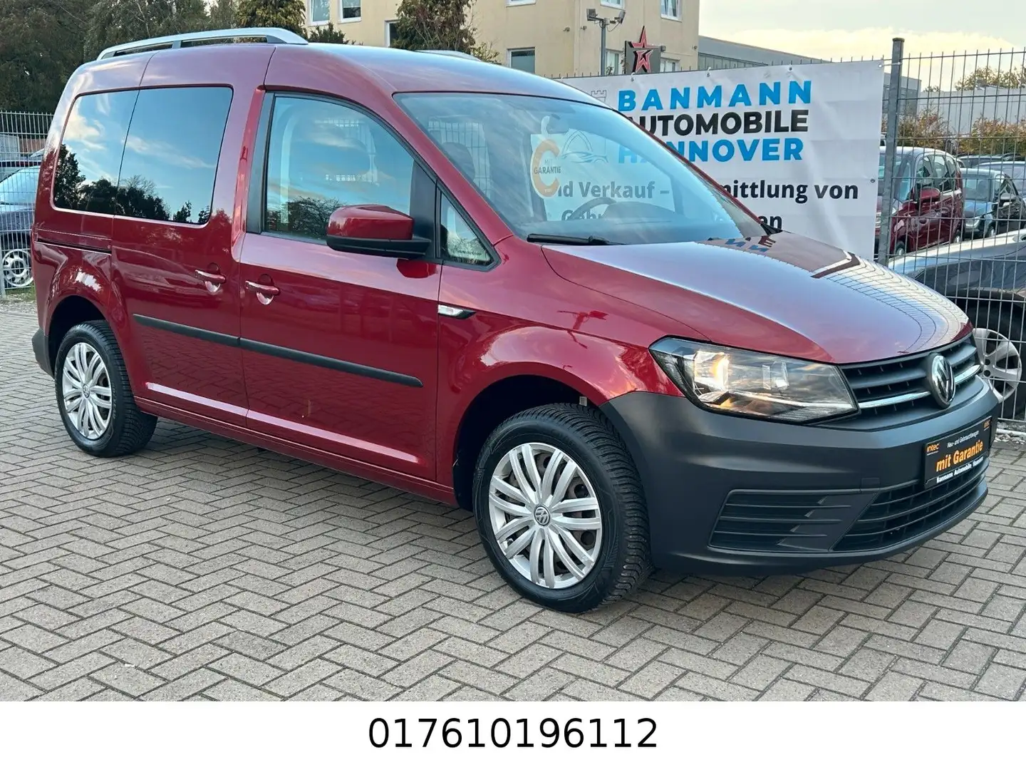 Volkswagen Caddy PKW Trendline BMT Rouge - 1