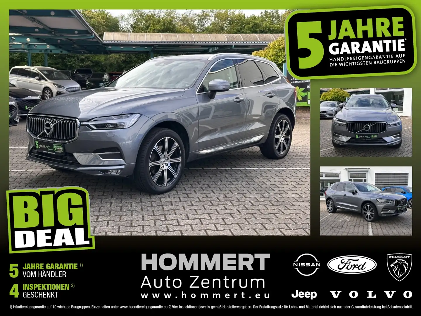 Volvo XC60 T6 AWD Inscription *Kamera*Navi*Sitzh.* Gris - 1