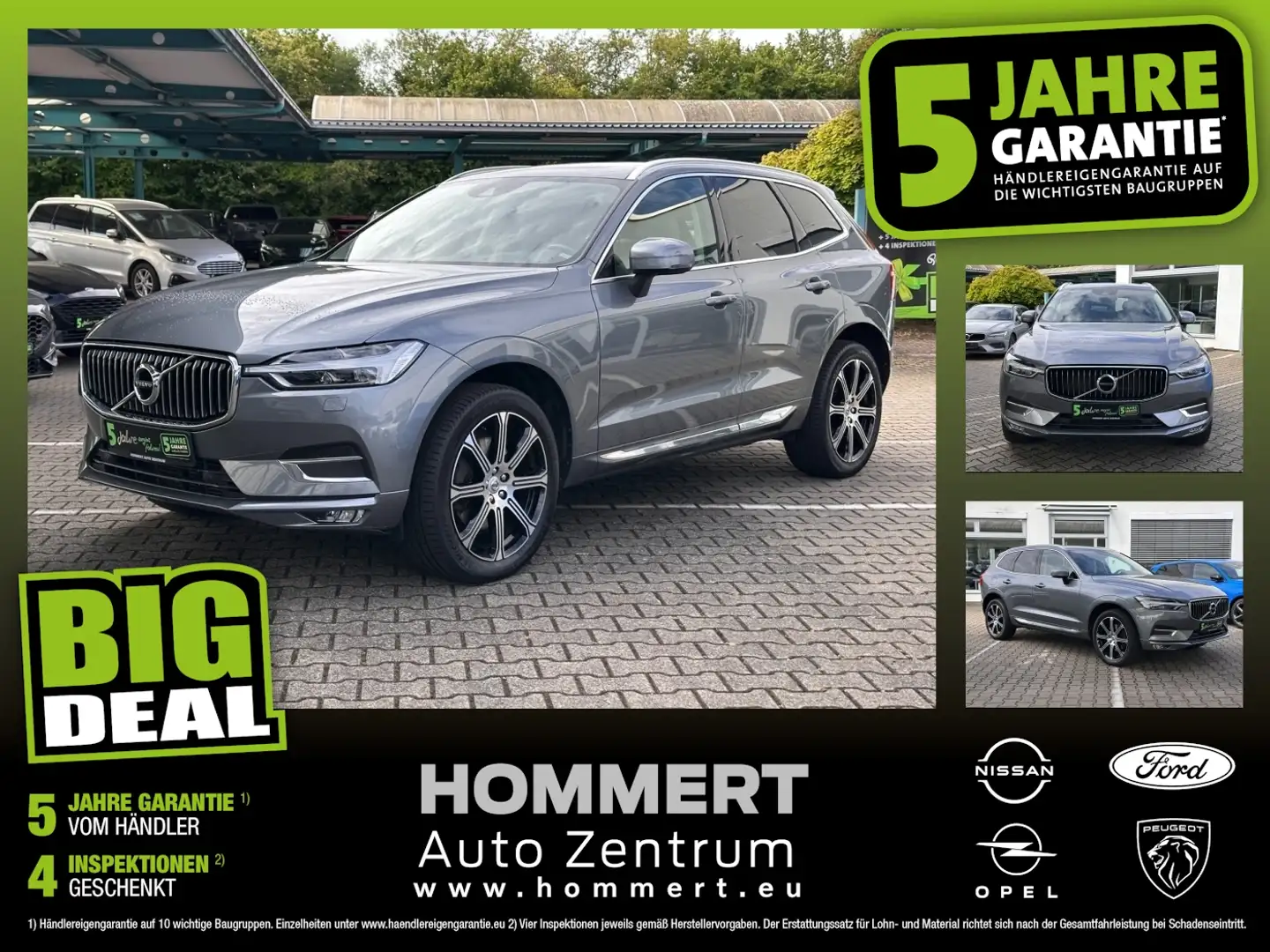 Volvo XC60 T6 AWD Inscription *Kamera*Navi*Sitzh.* Gri - 1