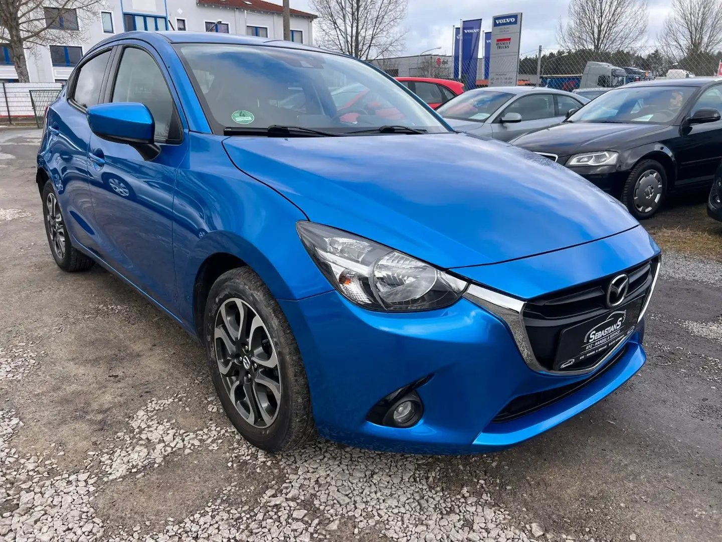 Mazda 2 Lim. Navi SHZ Klima PDC Tempomat Blauw - 1