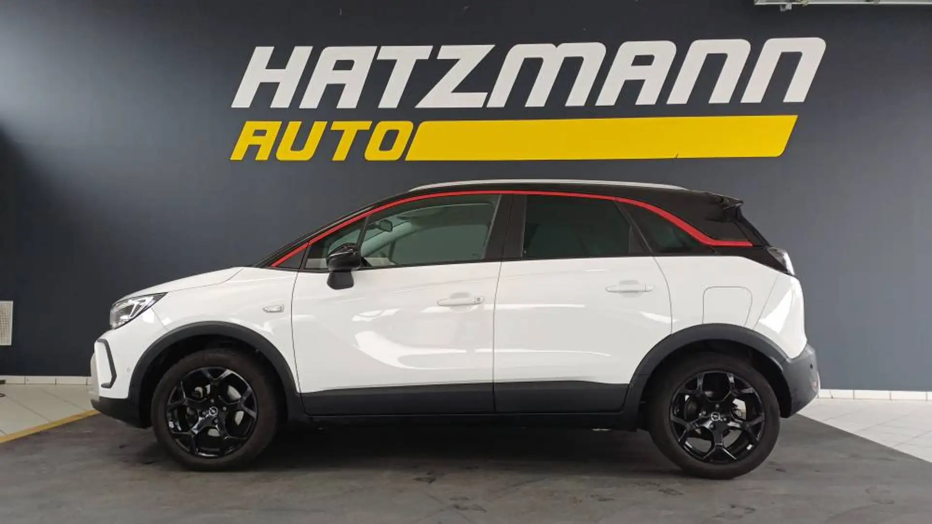 Opel Crossland CROSSLAND GS-Line 1,2 110PS 6G Schalter (AHK) Weiß - 1