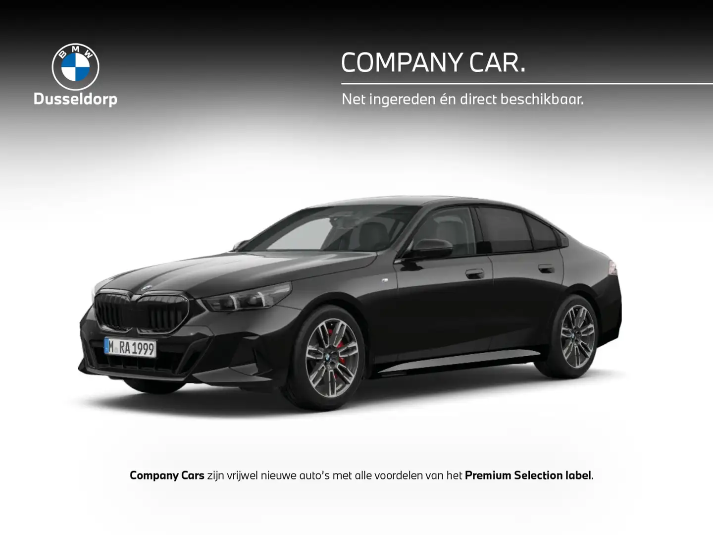 BMW 520 5 Serie Sedan 520i M Sportpakket Pro Zwart - 1