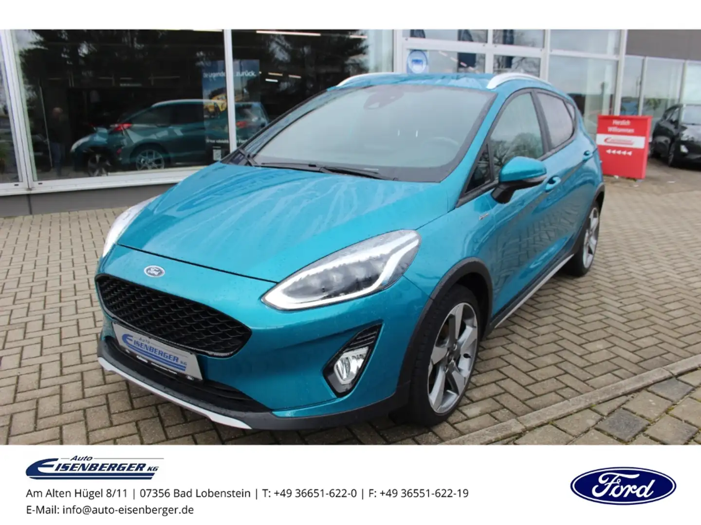 Ford Fiesta 1.0 EcoBoost Active Plus LED Navi Azul - 2