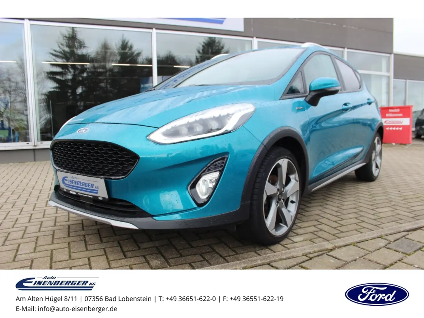 Ford Fiesta 1.0 EcoBoost Active Plus LED Navi Azul - 1