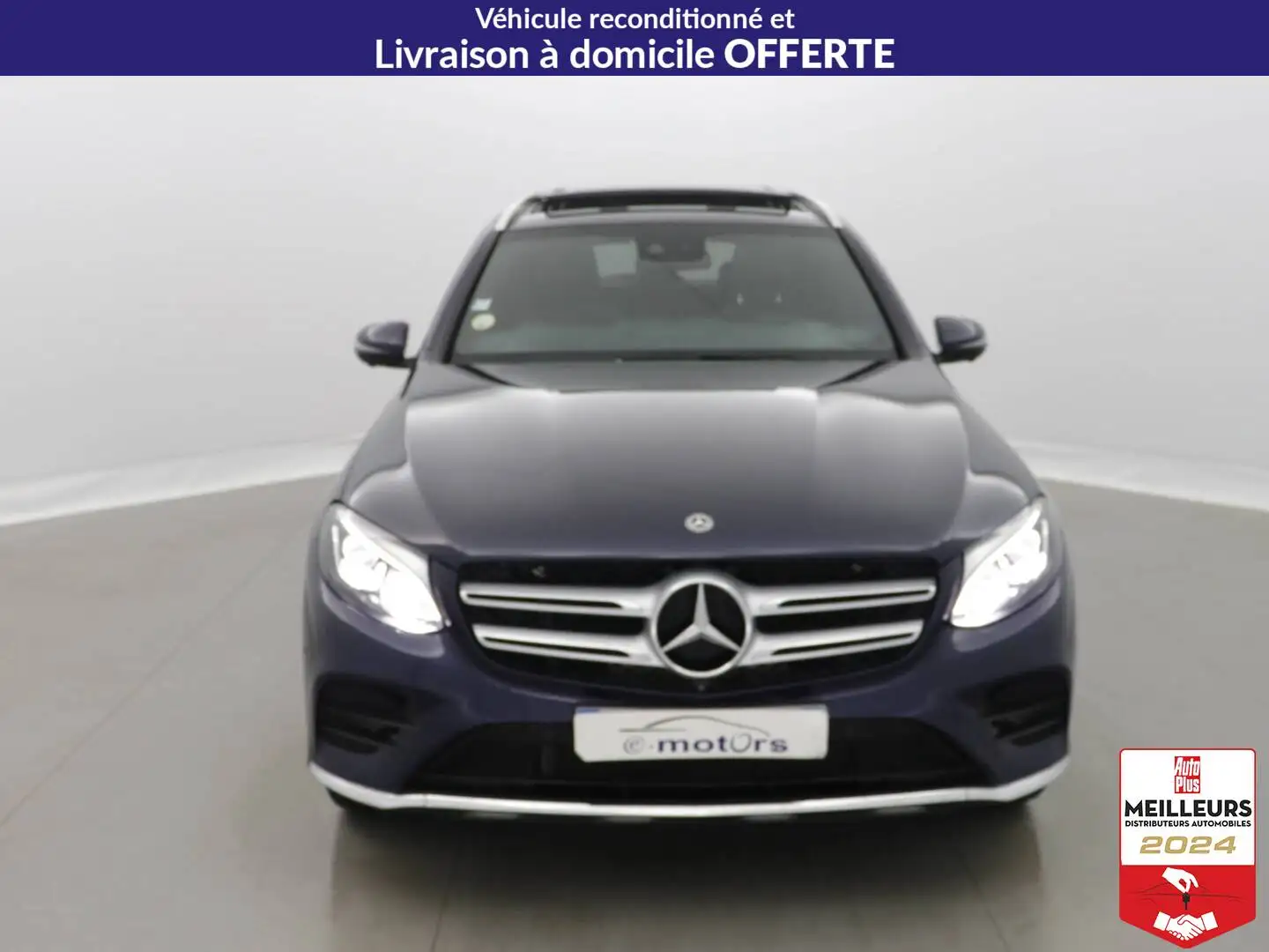 Mercedes-Benz GLC 250 Classe 250 d 9G-Tronic 4Matic Sportline +Toit +Caméra360 Bleu - 2