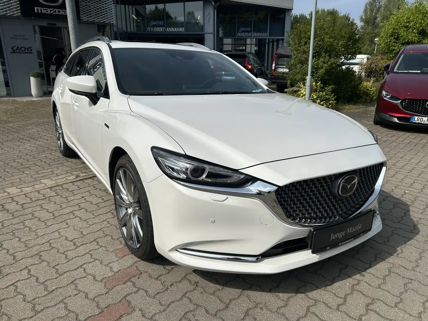 Mazda 6 2023 2.5L 194PS FWD 20THANNIVERSARY SUNR Weiß - 2