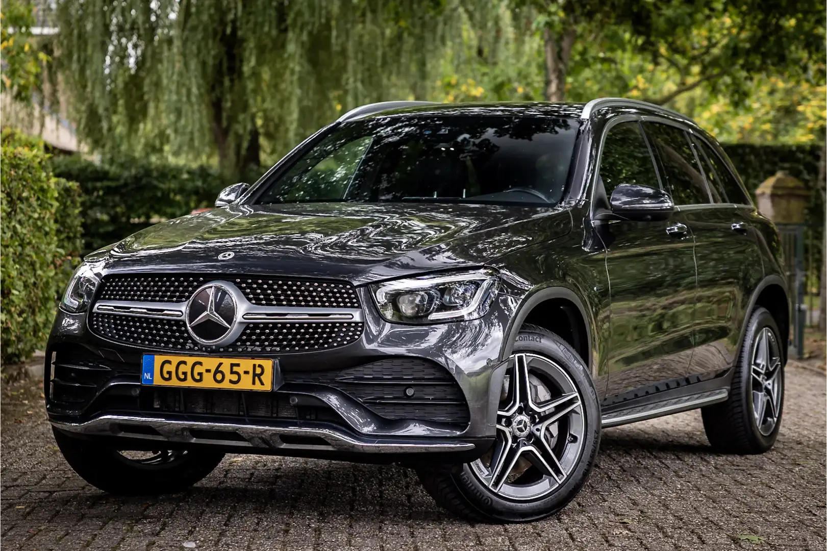 Mercedes-Benz GLC 300 300de 4MATIC AMG Line Burmester Panorama Trekhaak Gris - 1