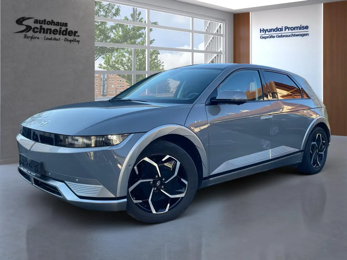 Hyundai IONIQ 5 72,6 kWh UNIQ RELAX-PAKET/360°/HuD/BOSE Szary - 1