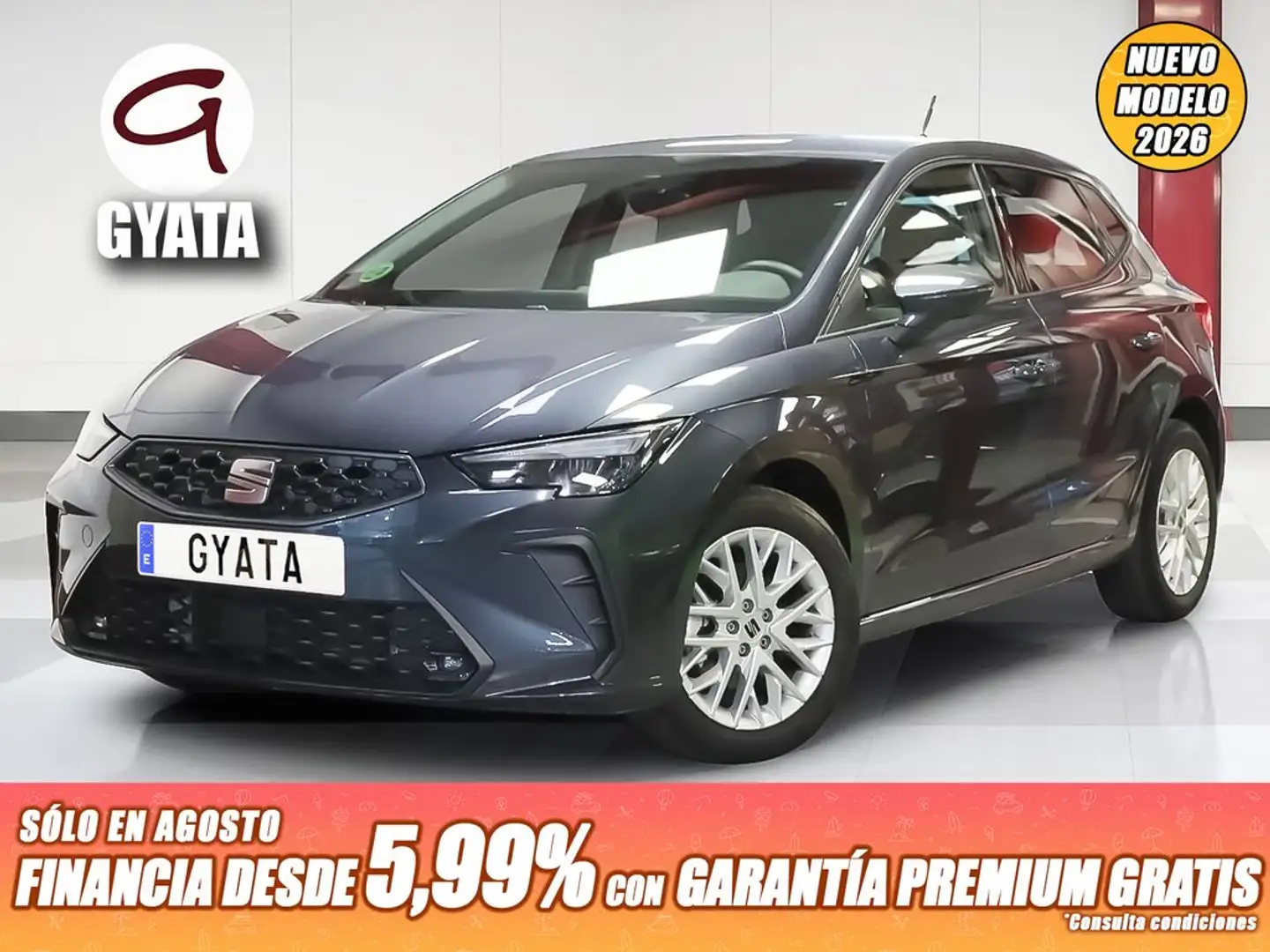 SEAT Ibiza 1.0 TSI S&S Style 85kW Gris - 1