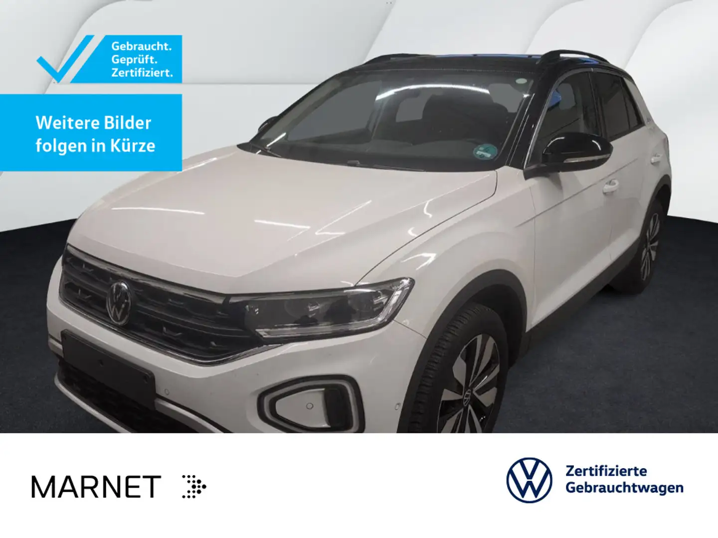 Volkswagen T-Roc T-ROC 2.0 TDI DSG GOAL*AHK*KAMERA*NAVI*LED*17ZOL Weiß - 1