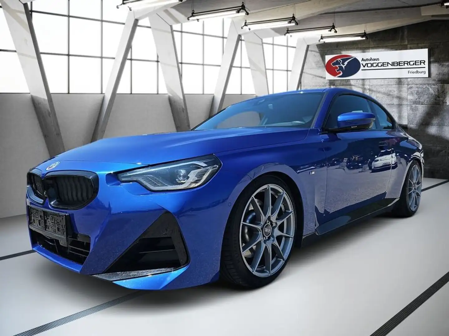 BMW 230 i M Sport Alles eingetragen! Bleu - 1