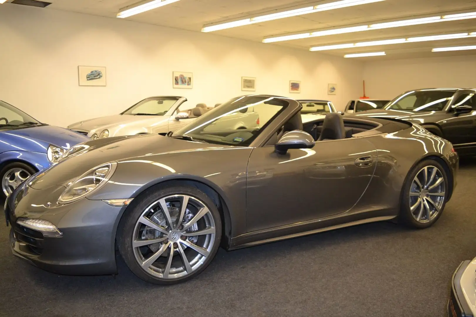 Porsche 991 Carrera 4 Cabrio (Super Zustand/Scheckheft) Gris - 1