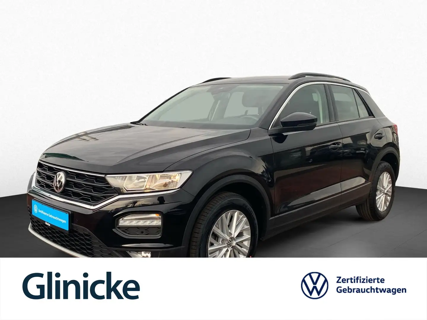 Volkswagen T-Roc 1.0 TSI Style Klima ACC RFK App-Connect Schwarz - 1