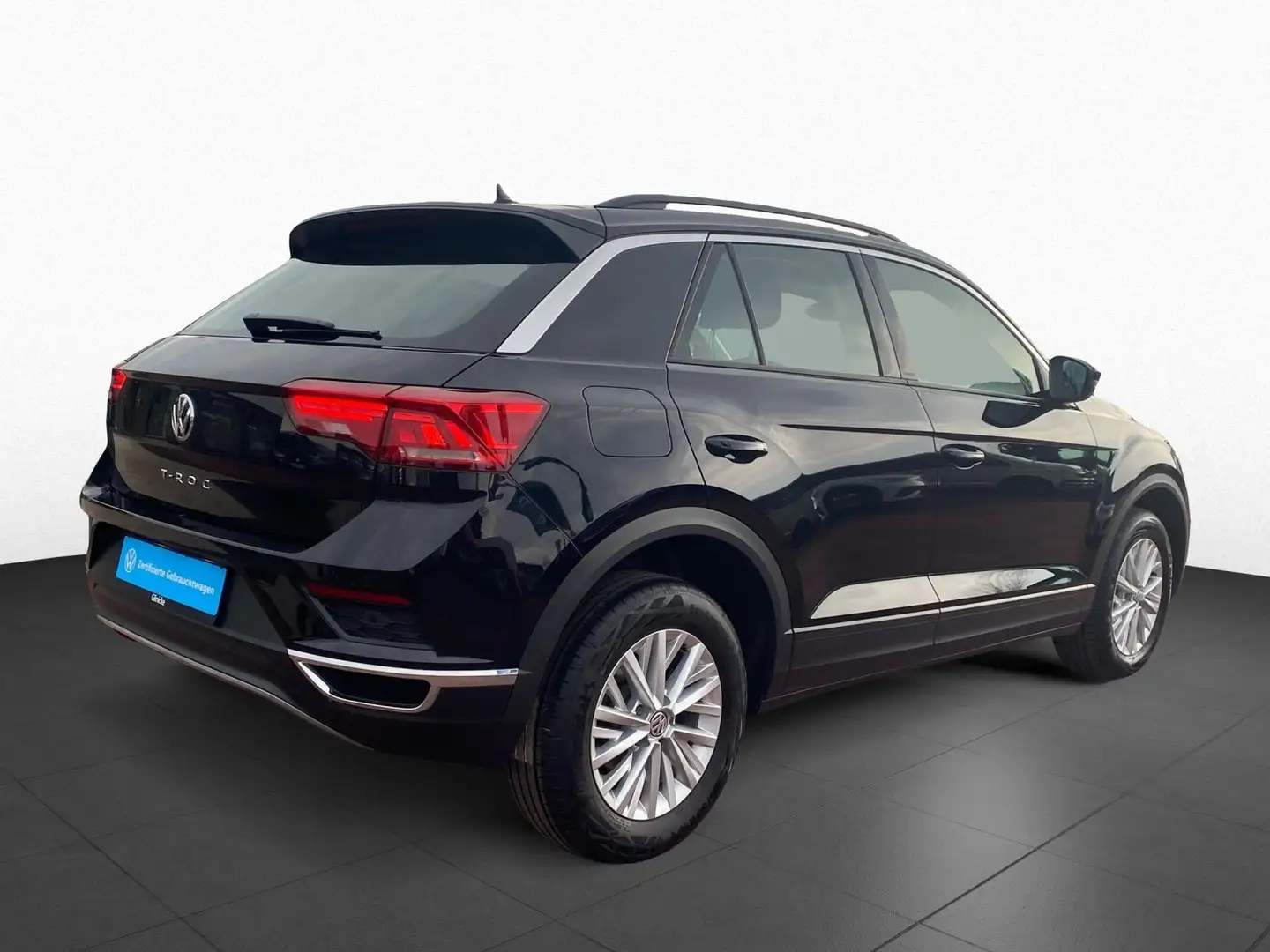 Volkswagen T-Roc 1.0 TSI Style Klima ACC RFK App-Connect Schwarz - 2