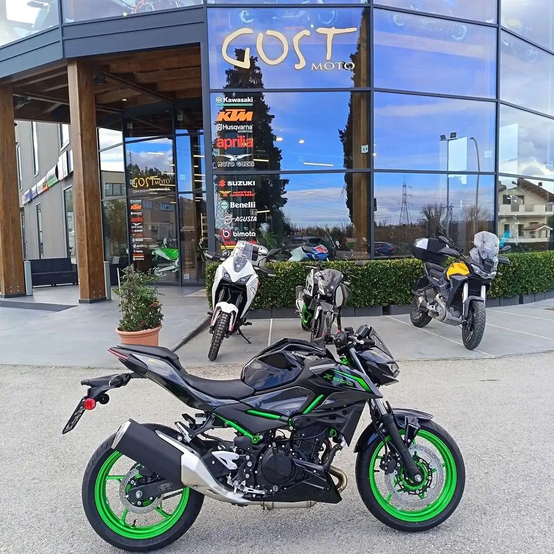 Kawasaki Z 500 SE Ebony / Carbon Gray - 1