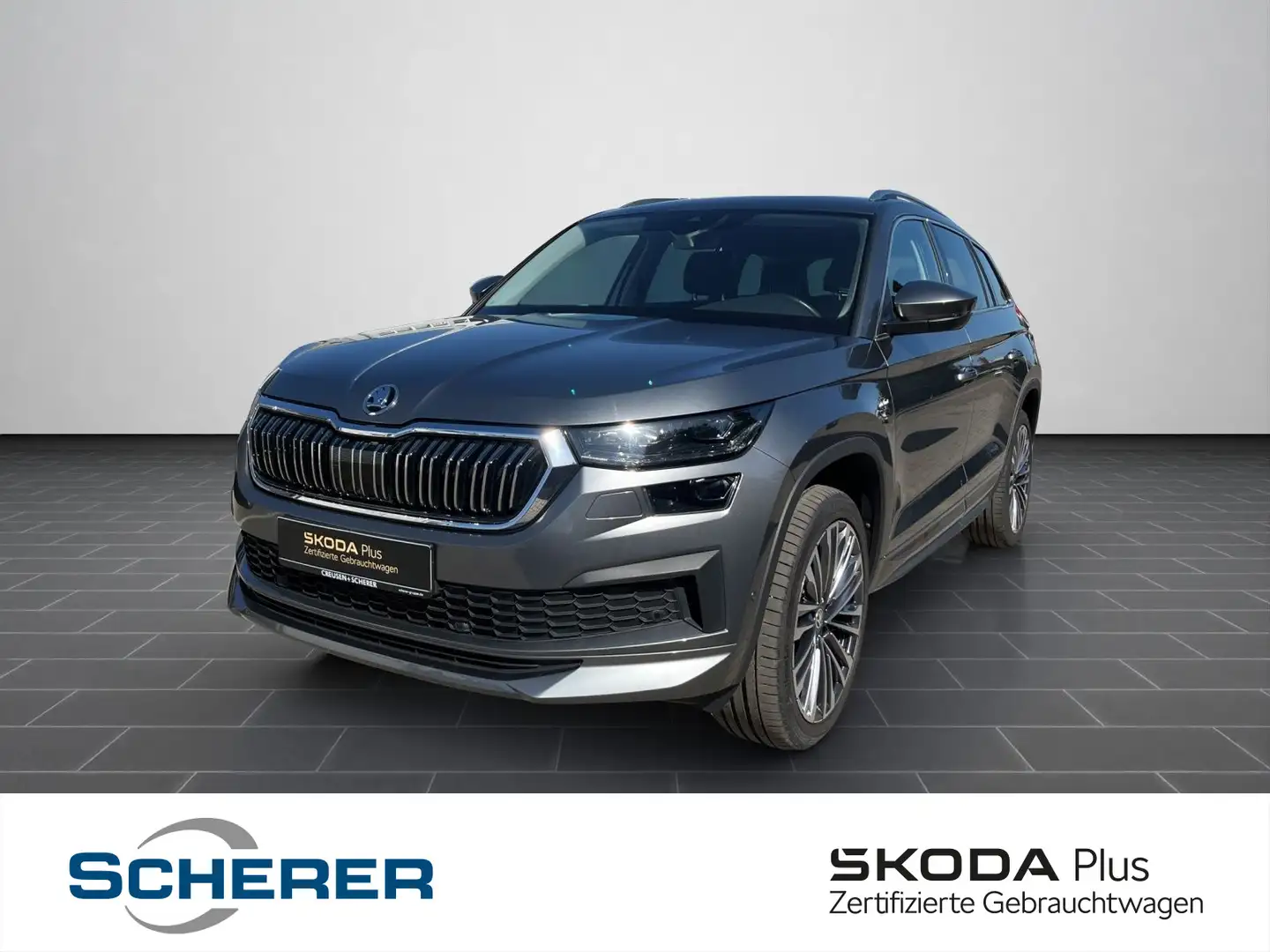Skoda Kodiaq Laurin & Klement 2.0 TSI AHK NAVI ACC SHZ Grau - 1