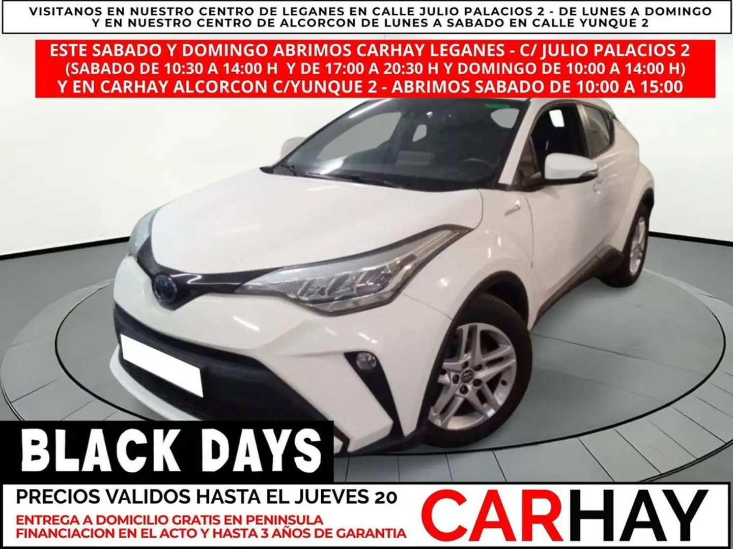 Toyota C-HR 125H Active Blanco - 1