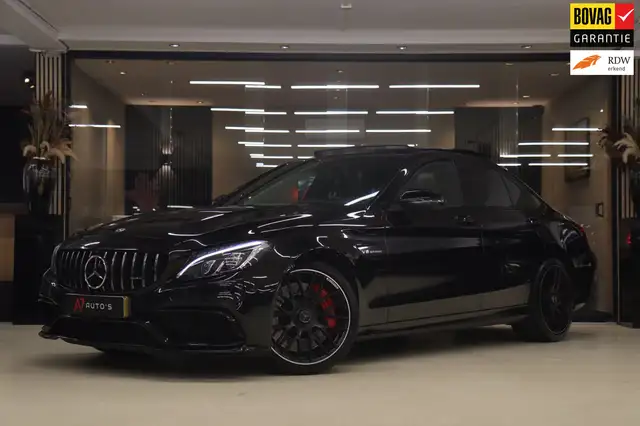 Mercedes-Benz C 63 AMG S 510PK PANO/HUD/MEMORY/BURM/360C/SFEER/LEER/KEYLE