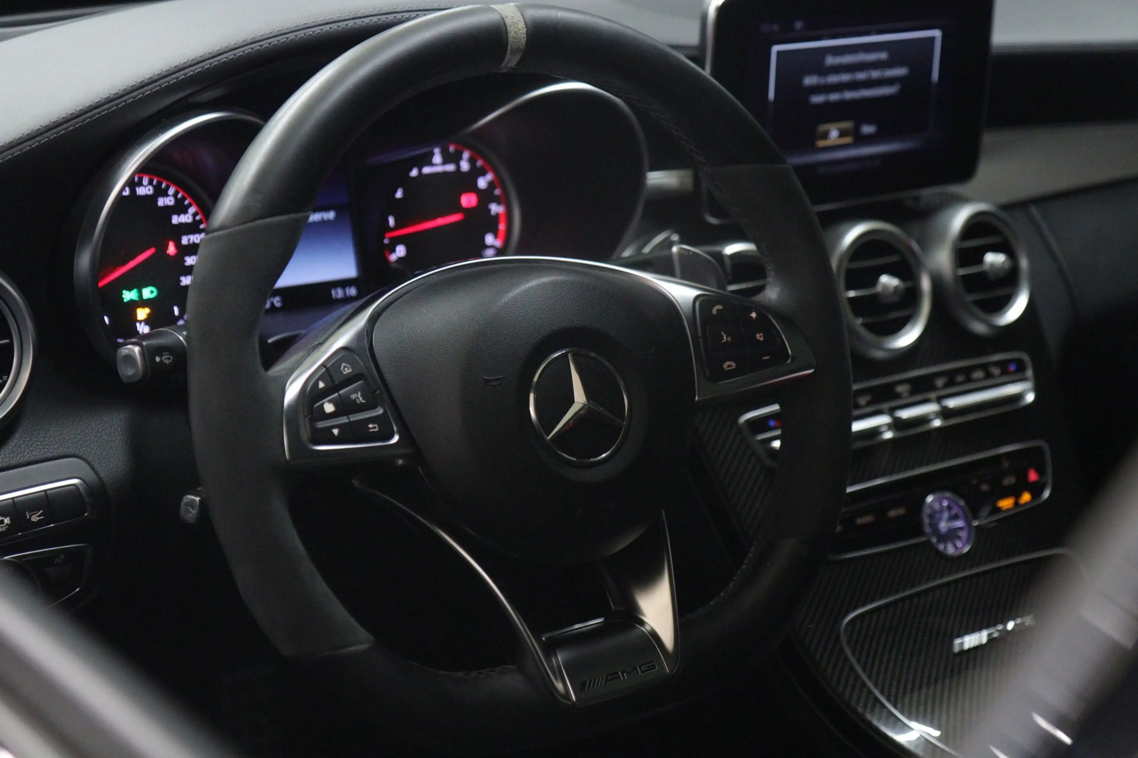 Mercedes-Benz C 63 AMG S 510PK PANO/HUD/MEMORY/BURM/360C/SFEER/LEER/KEYLE — photo 7