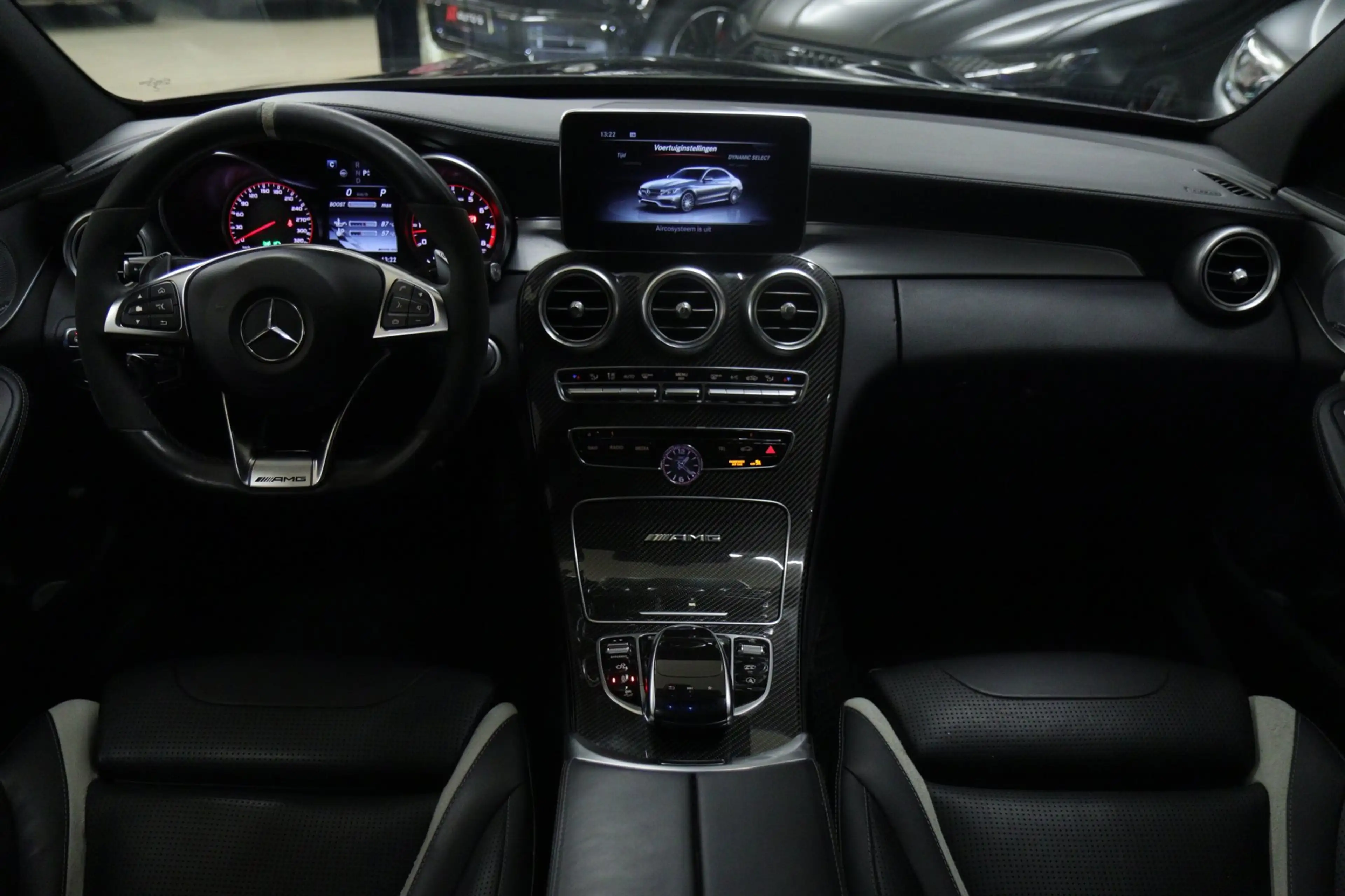 Mercedes-Benz C 63 AMG S 510PK PANO/HUD/MEMORY/BURM/360C/SFEER/LEER/KEYLE — photo 6