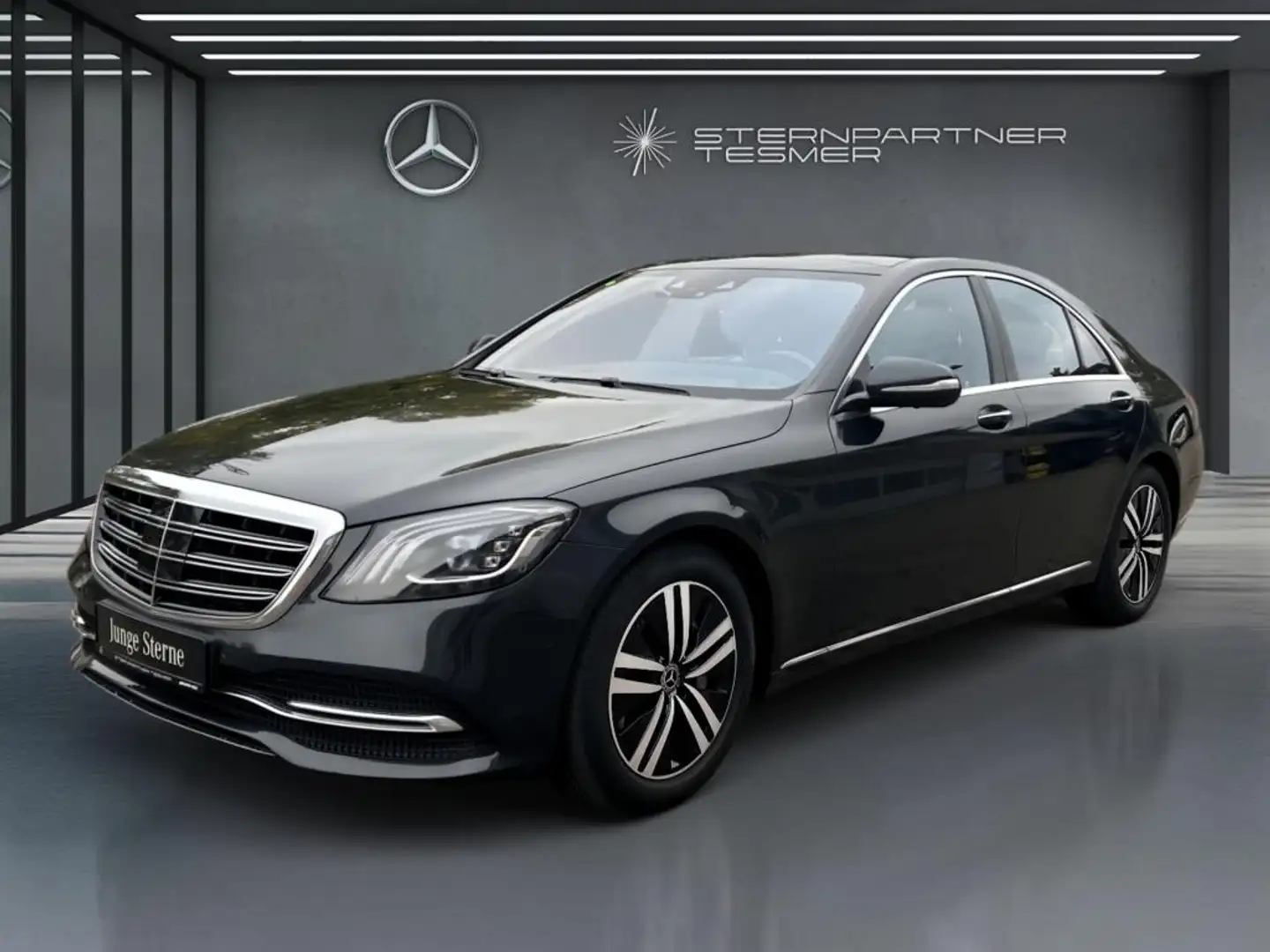 Mercedes-Benz S 400 d 4M +StHz+Memory+PANO+KAMERA+HuD+COMAND Zwart - 1