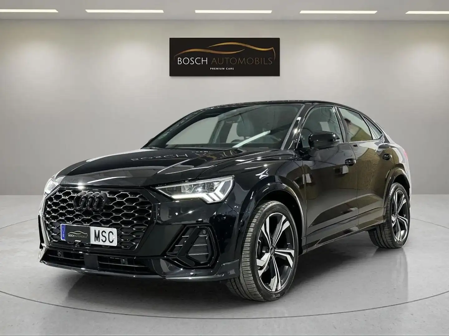 Audi Q3 Sportback 35 TDI Black line S tronic Noir - 1