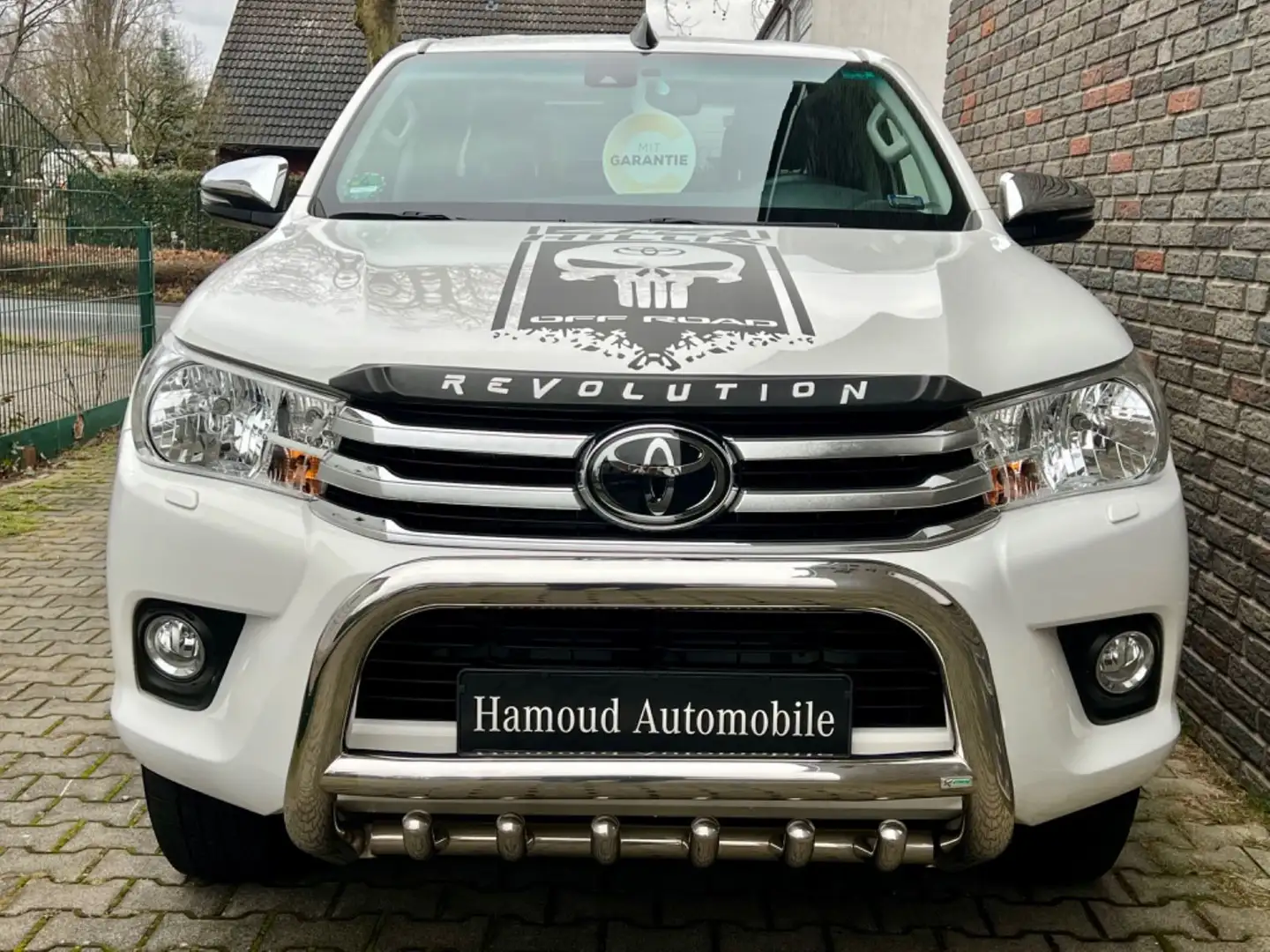 Toyota Hilux Double Cab Duty 4x4 MwSt Garantie 1 Hand White - 2