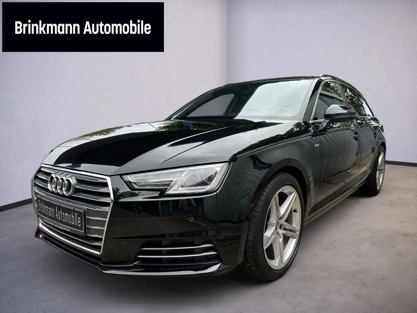 Audi A4 Avant 2.0 TDI S Line Navi Teilleder Bi-Xenon Noir - 1