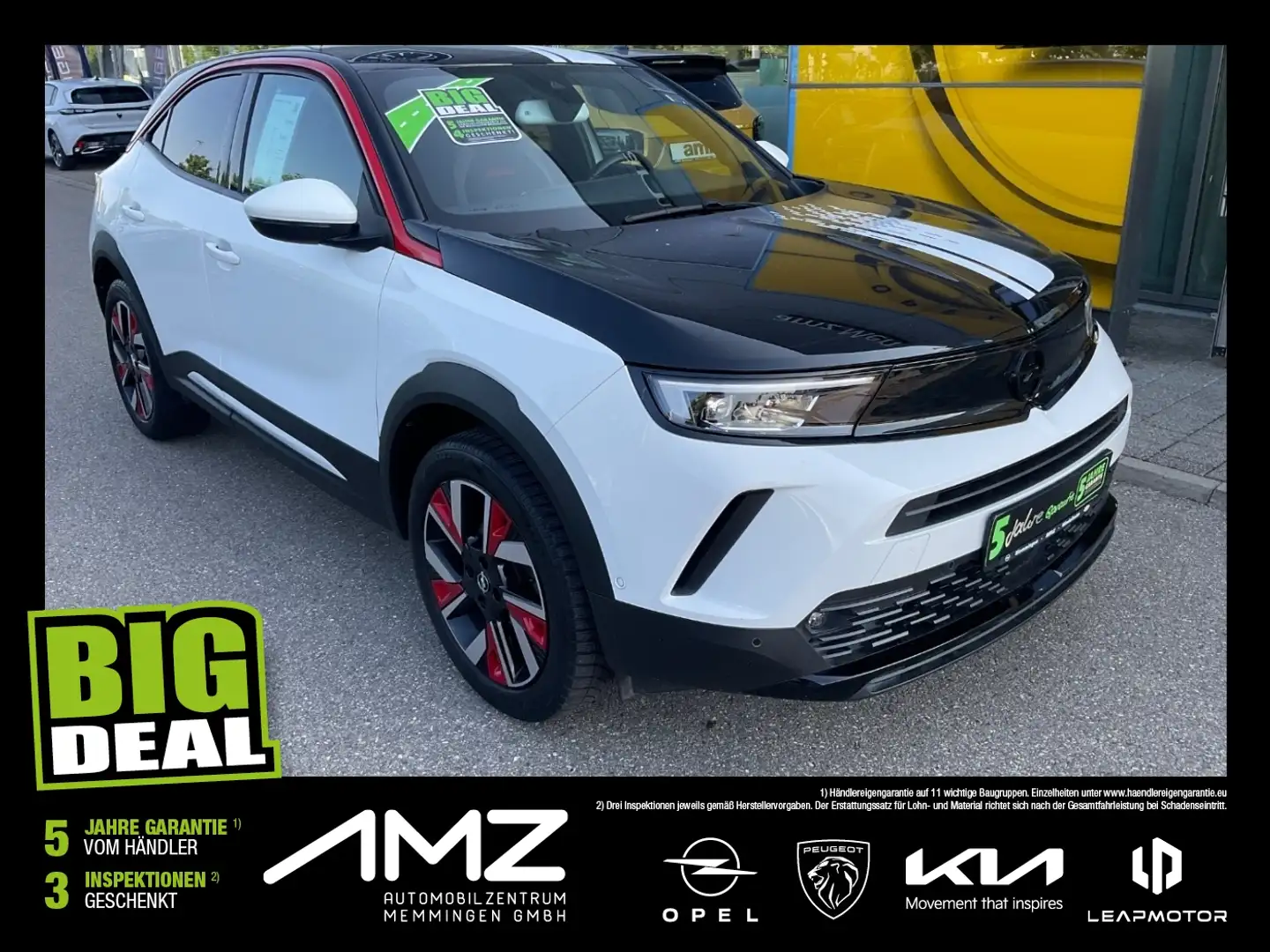 Opel Mokka 1.2 Turbo GS *AHK abnehmbar*Zahnriemen neu Weiß - 1