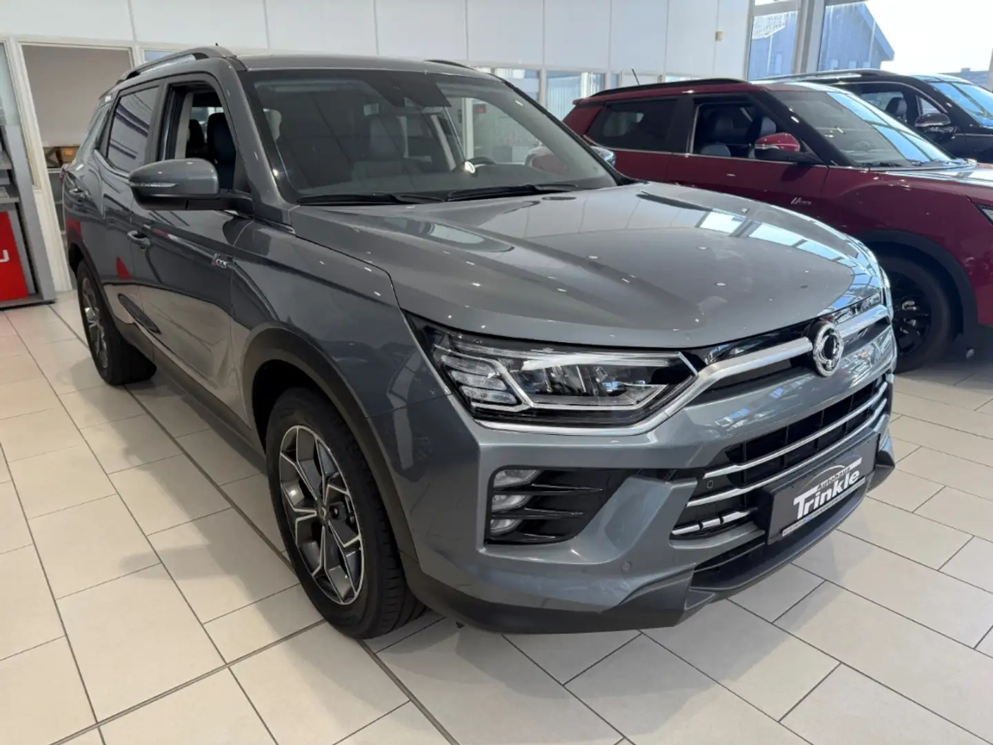 KGM Korando Quartz Allrad Automatik 269,-€ MTL. OHNE ANZAHLUNG Grijs - 2
