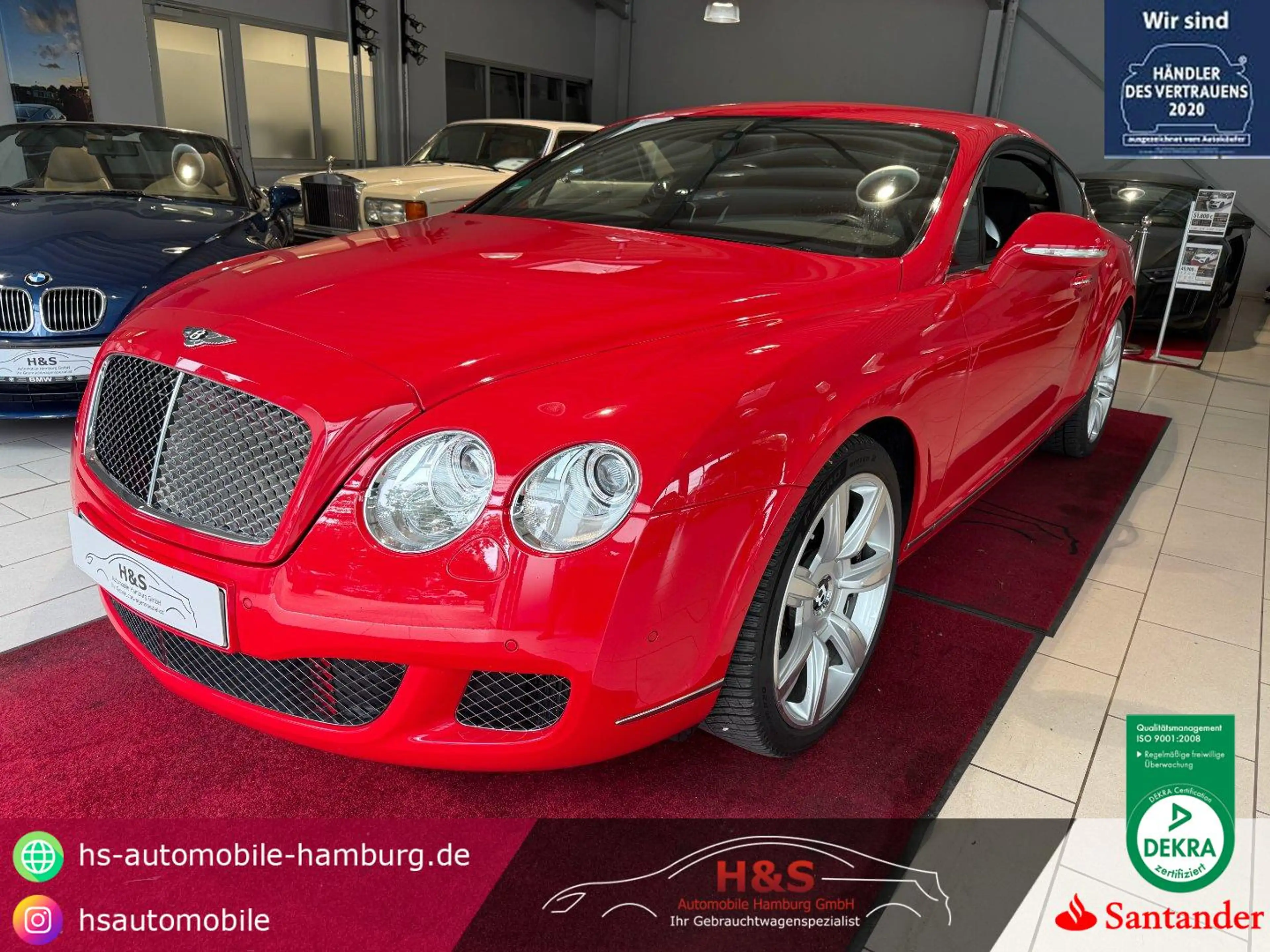 Bentley Continental GT Continental GT *1. Hd*Scheckheft*Top Zustand*