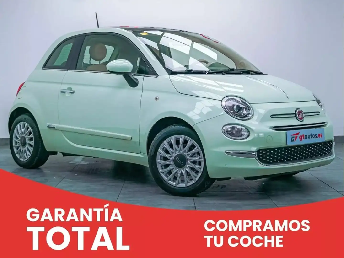 Fiat 500 1.2 Lounge 69CV Azul - 1