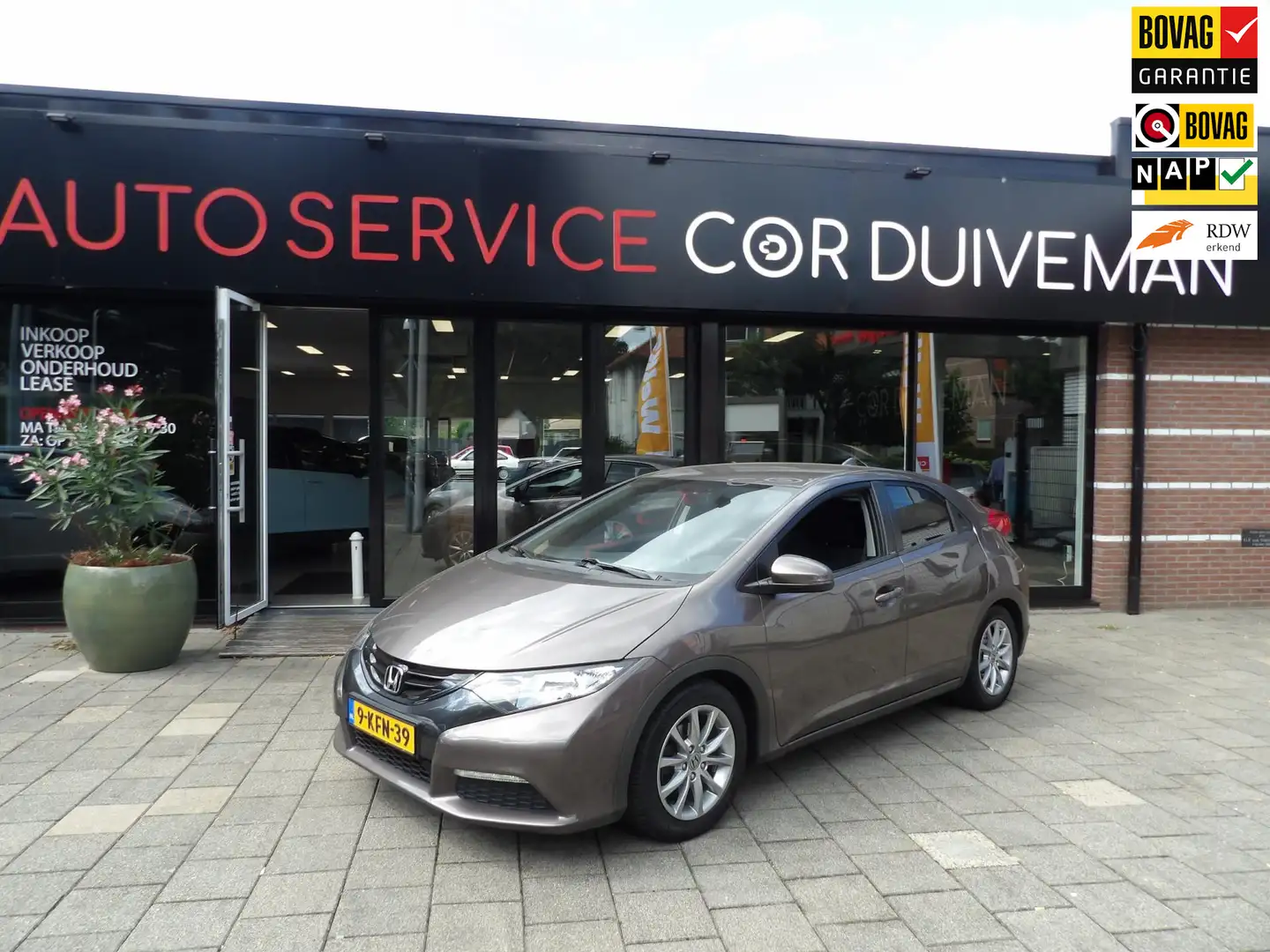 Honda Civic 1.4 ComfortCRUISE CONTROL 12MAANDEN BOVAG GARANTIE Braun - 1