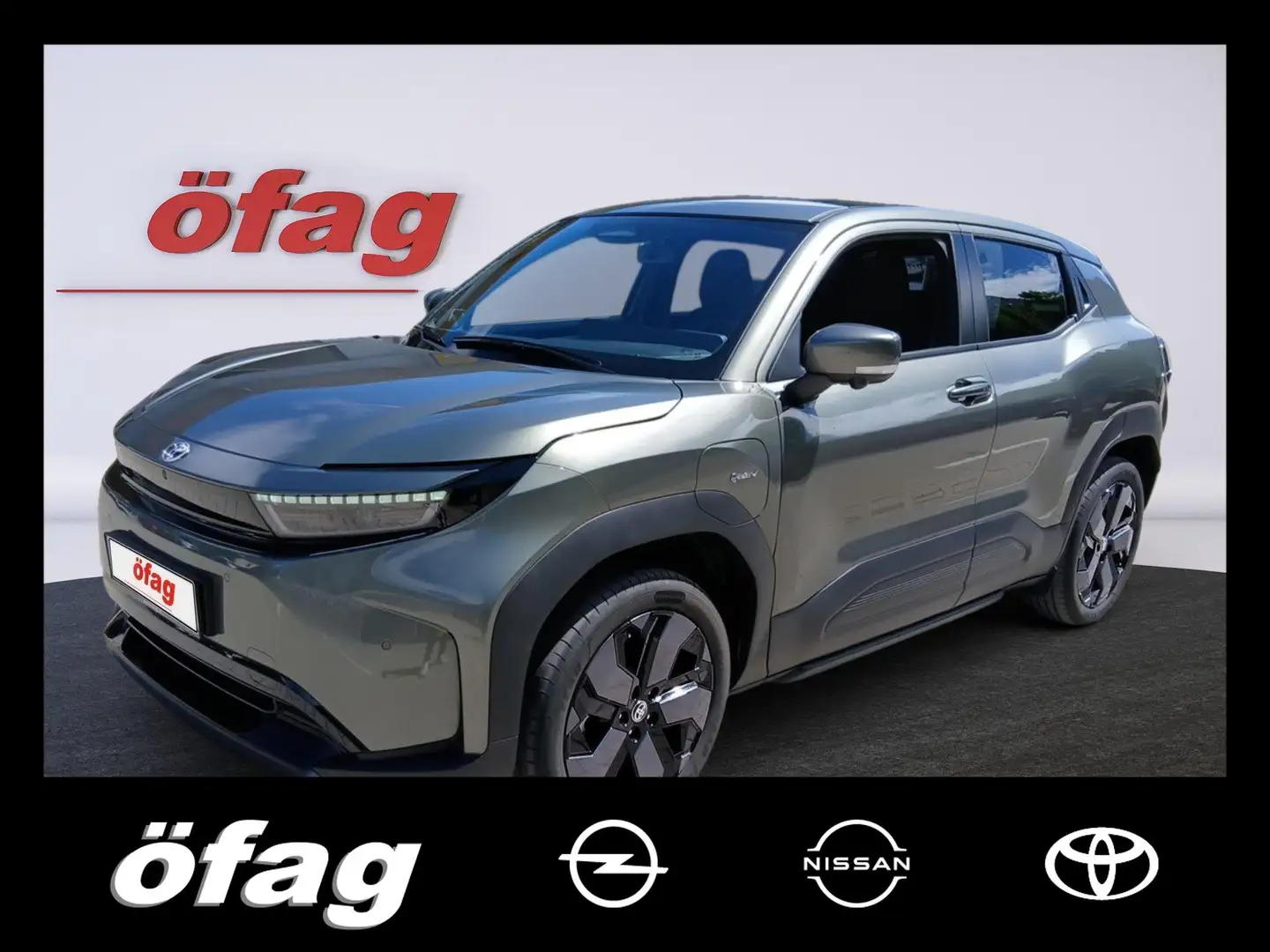 Toyota Urban Cruiser Elektro 61kWh Lounge Aut. ACC+LED Grün - 1