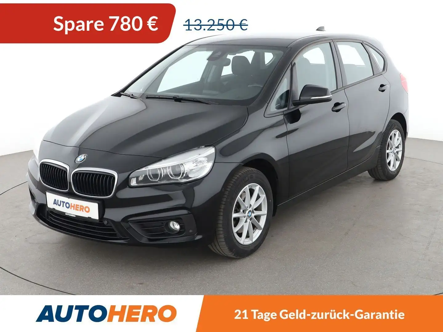 BMW 218 218i Active Tourer Advantage*NAVI*CAM*SHZ* Schwarz - 1
