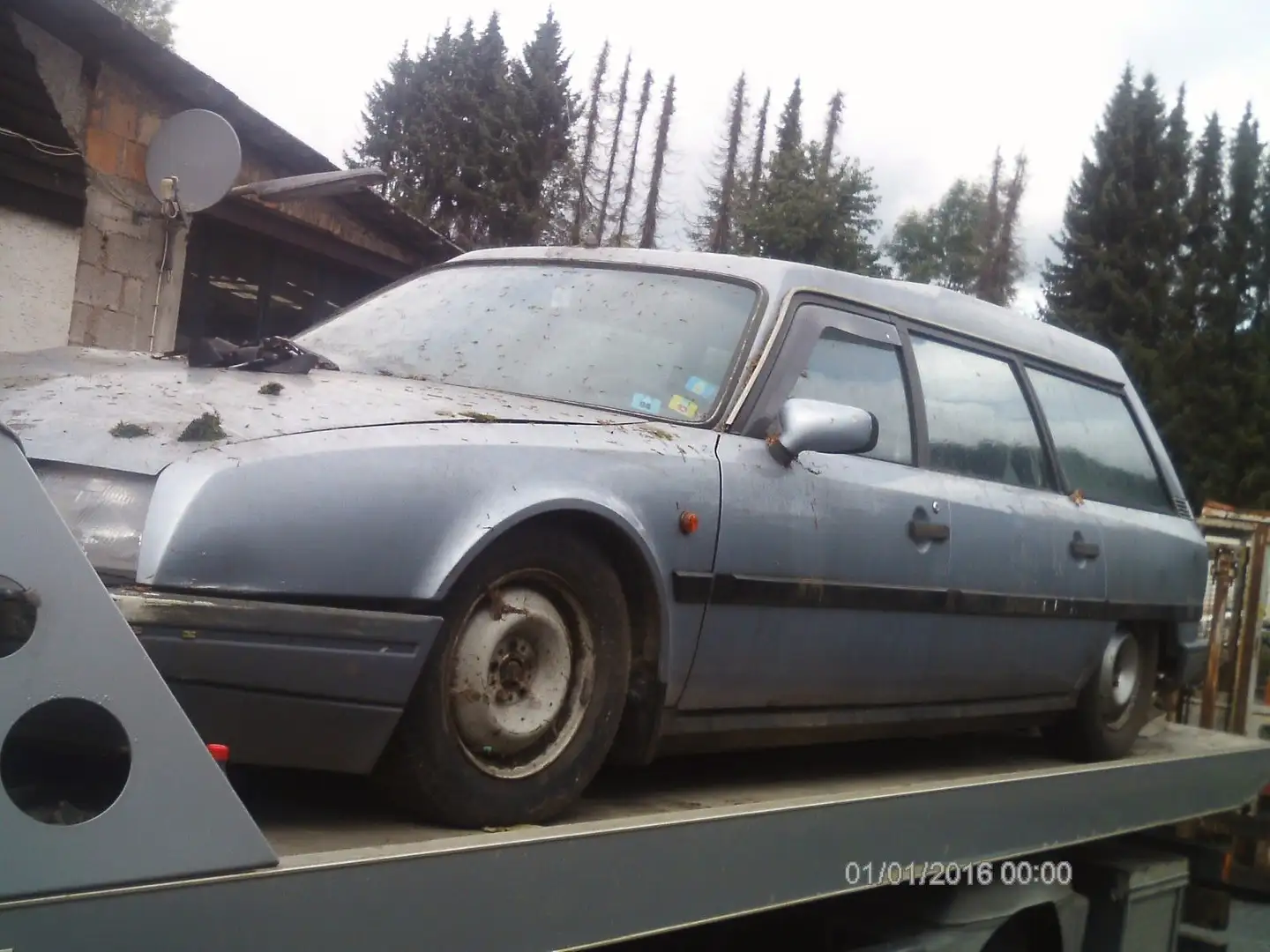 Citroen CX 25 TRD  Turbo 2 Argintiu - 2