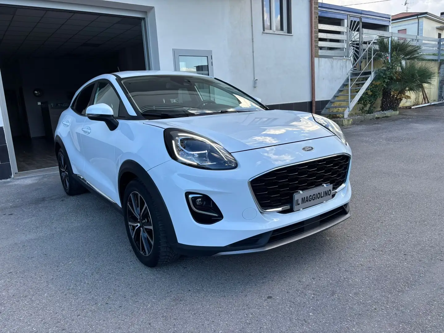 Ford Puma Puma 1.0 ecoboost h Titanium s Bianco - 2