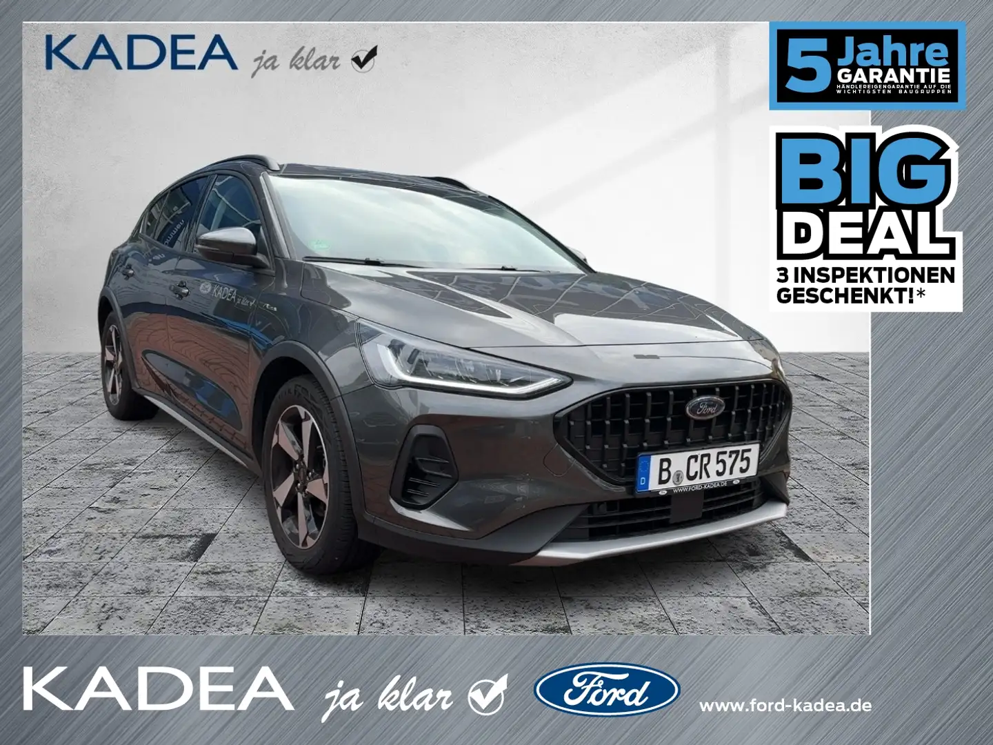 Ford Focus 1.0 EcoBoost Active Grau - 1