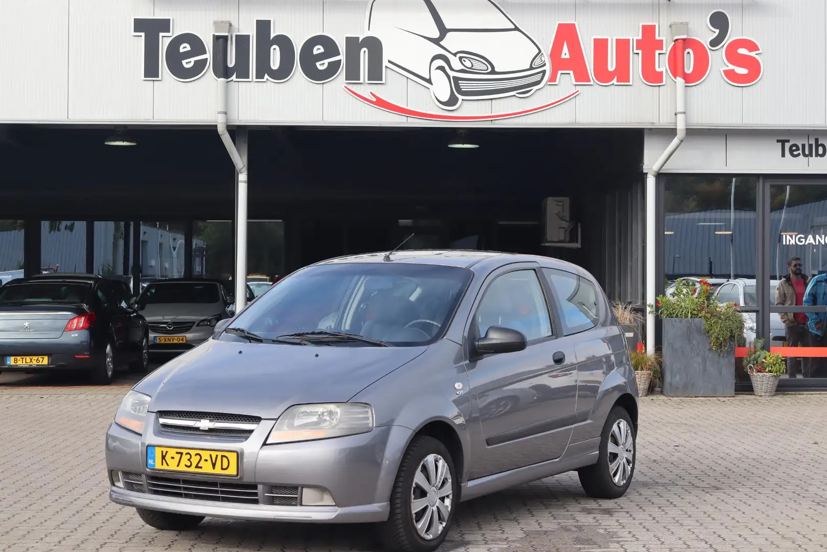 Chevrolet Kalos 1.2 Pure (Nieuw APK), Airco, Elektrische ramen, Ra Grijs - 1