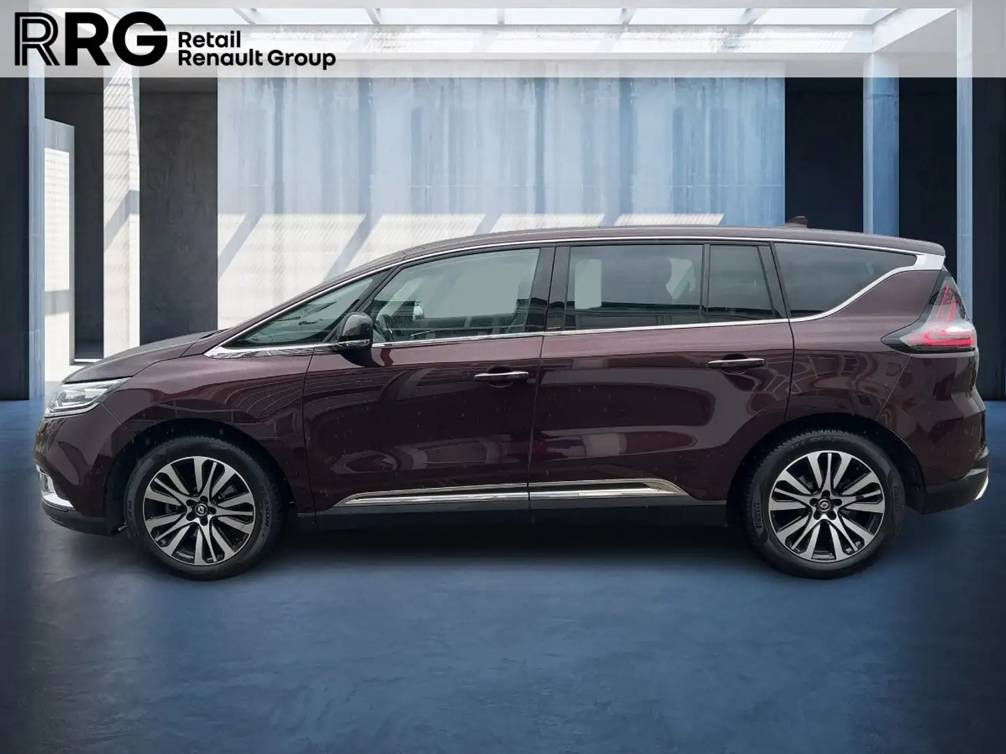 Renault Espace 2.0 DCI 190 INITIALE PARIS Rouge - 2