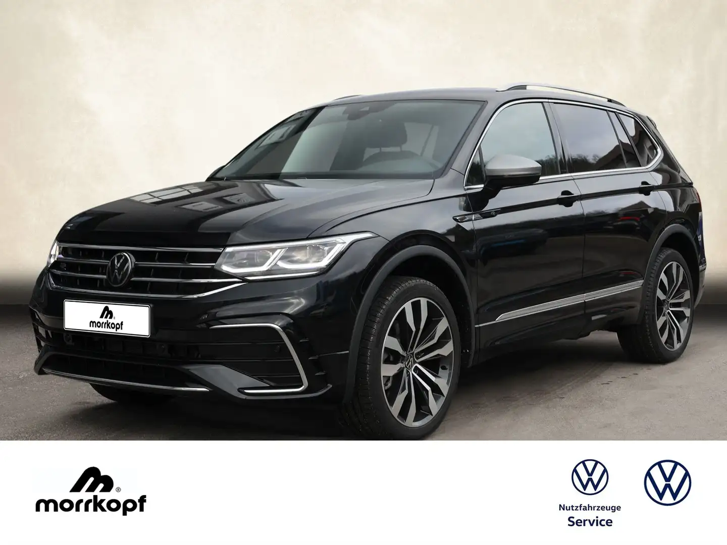 Volkswagen Tiguan Allspace 2.0 TSI R-Line Bluetooth Navi LED Schwarz - 1