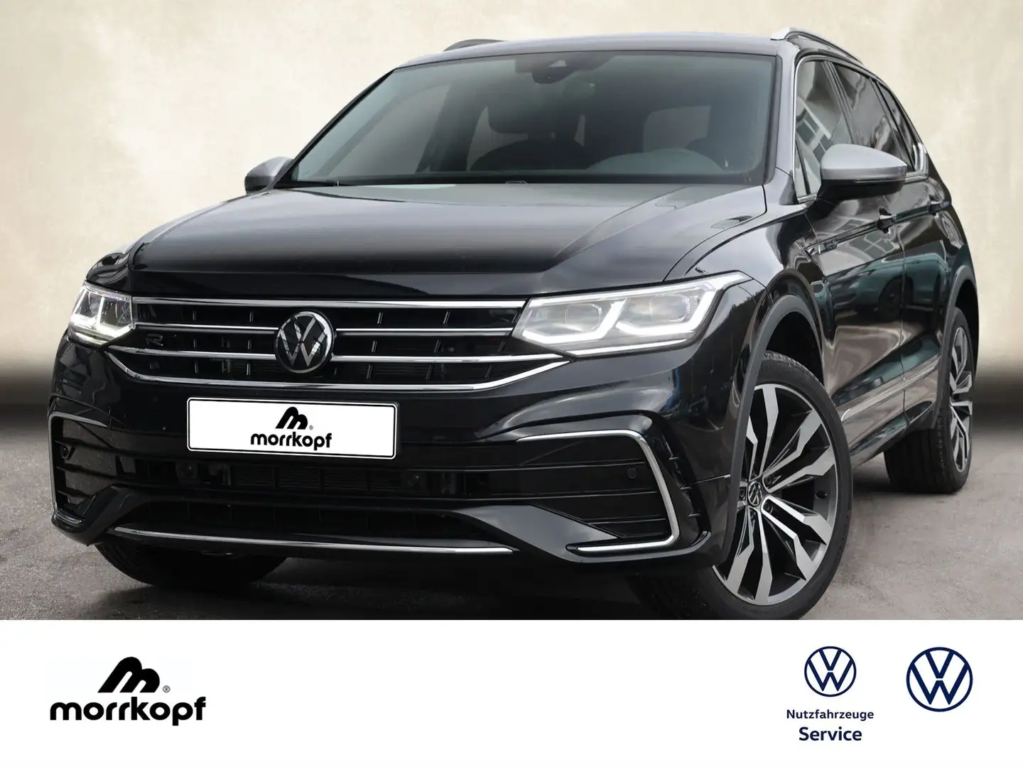 Volkswagen Tiguan Allspace 2.0 TSI R-Line Bluetooth Navi LED Schwarz - 2