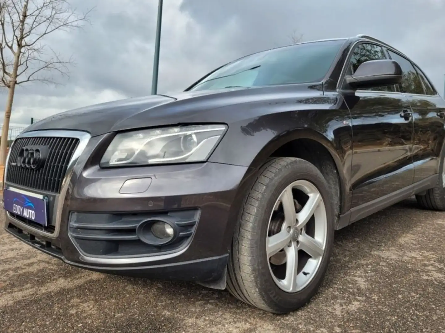 Audi Q5 2.0 TDI Quattro Sline Zwart - 1