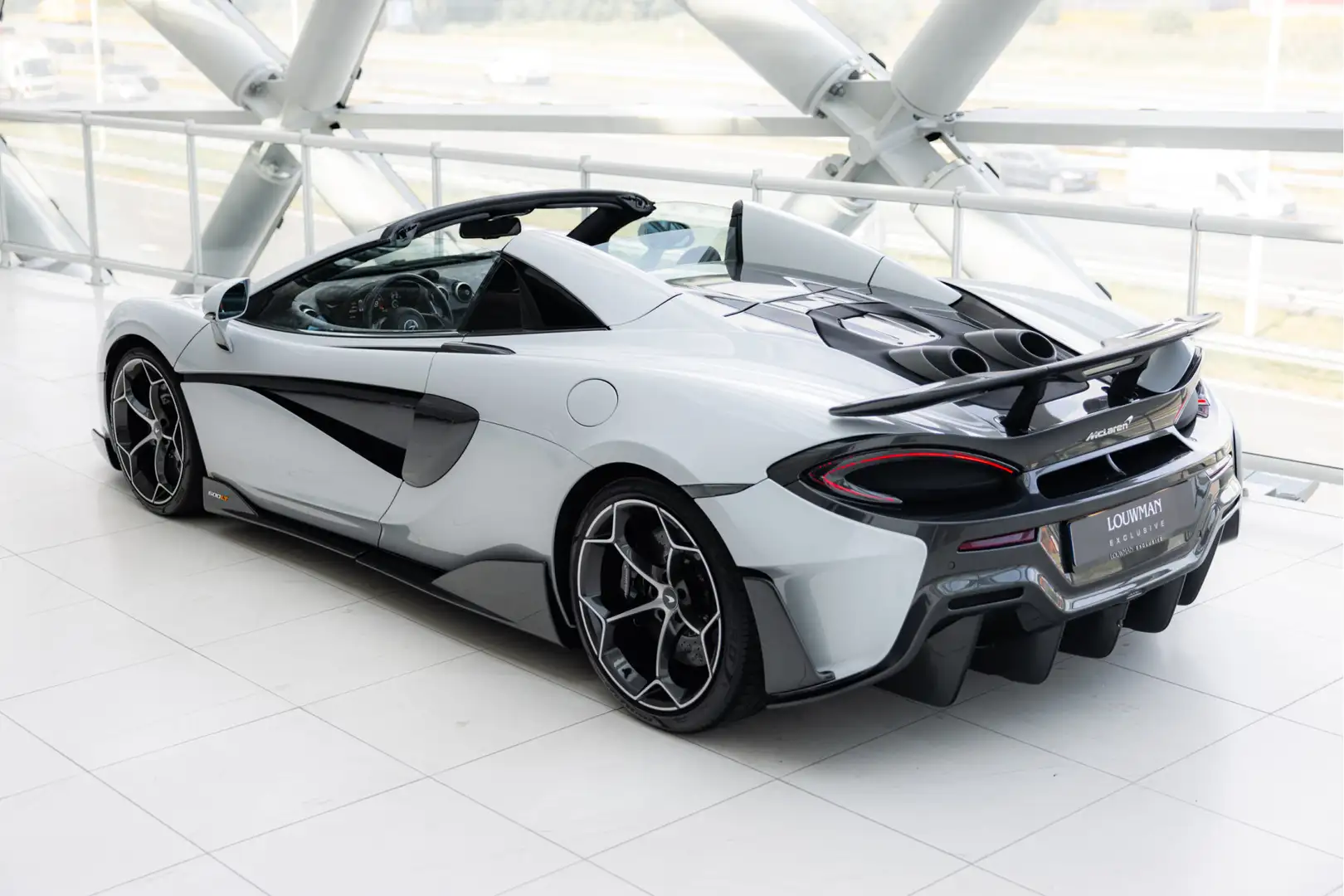 McLaren 600LT Spider 3.8 V8 | MSO Cirrus Grey | Noselift | Gris - 2