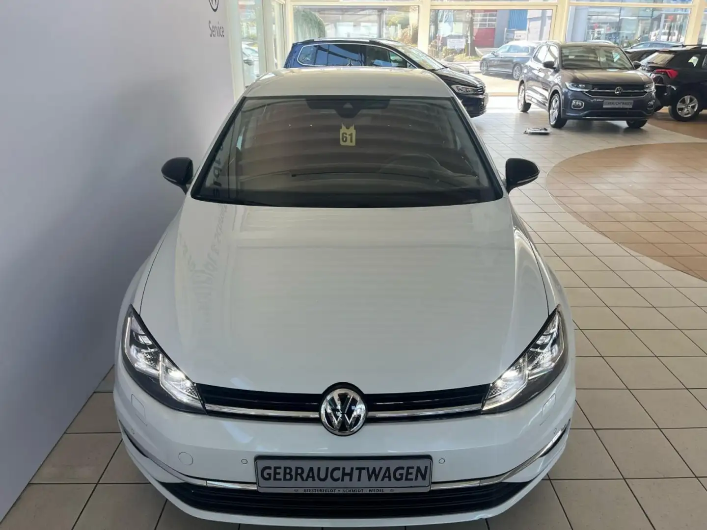 Volkswagen Golf VII 1.5TSI LED SHZ ACC Klima RFK Navi Klima Navi Blanco - 2