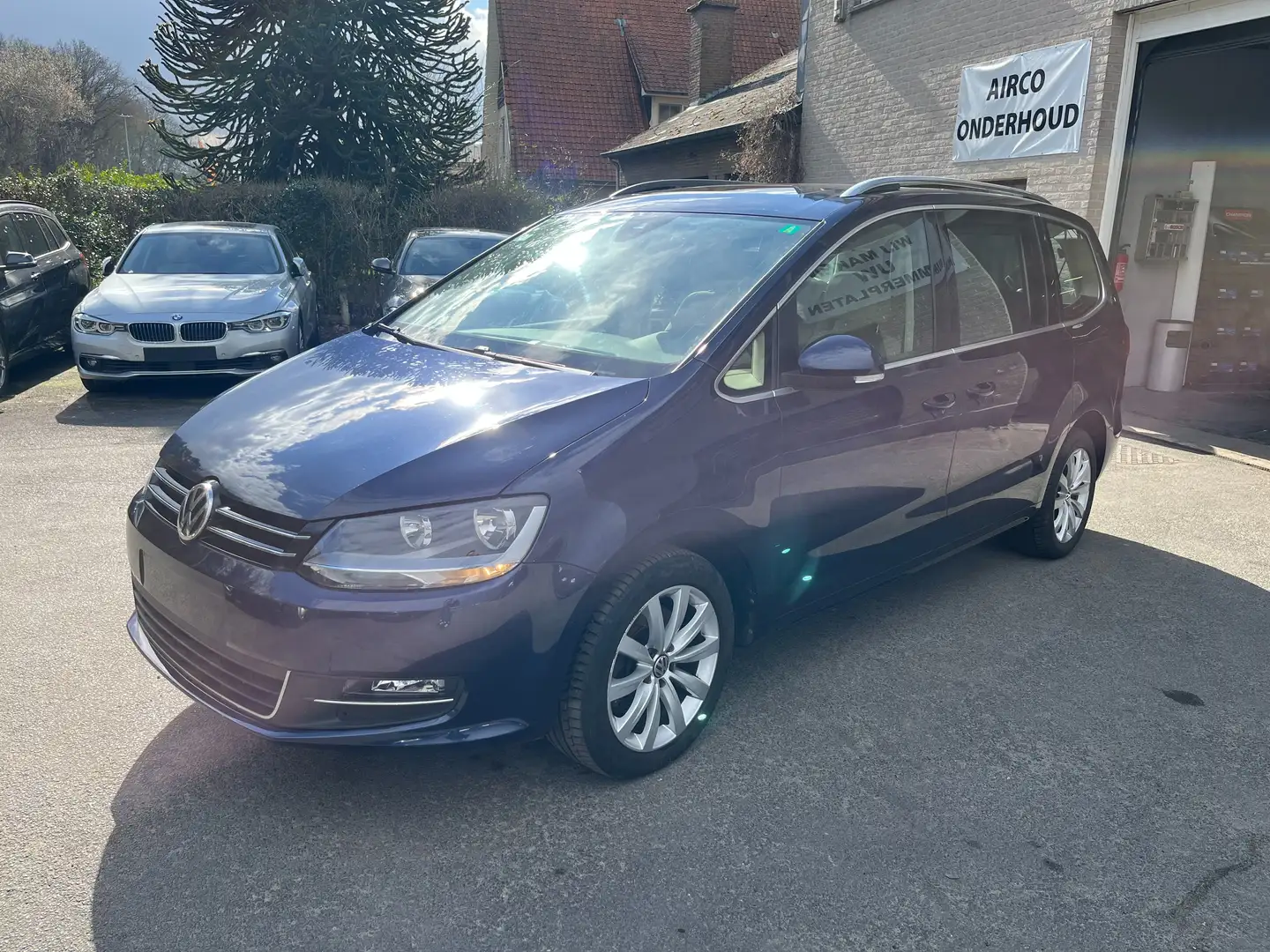 Volkswagen Sharan Sharan 2.0 TDI BlueMotion Technology Allstar Bleu - 1